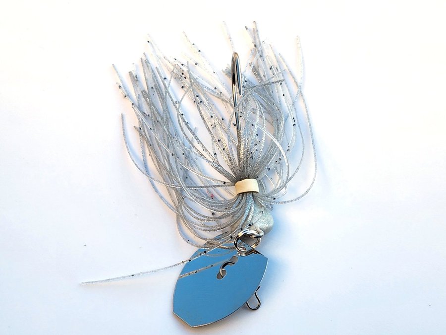 Glow in Dark Shaker Jig Dancer -15g hook 4/0 (Spinnare Skeddrag Drag)