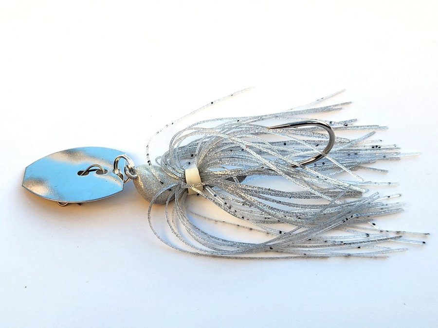 Glow in Dark Shaker Jig Dancer -15g hook 4/0 (Spinnare Skeddrag Drag)