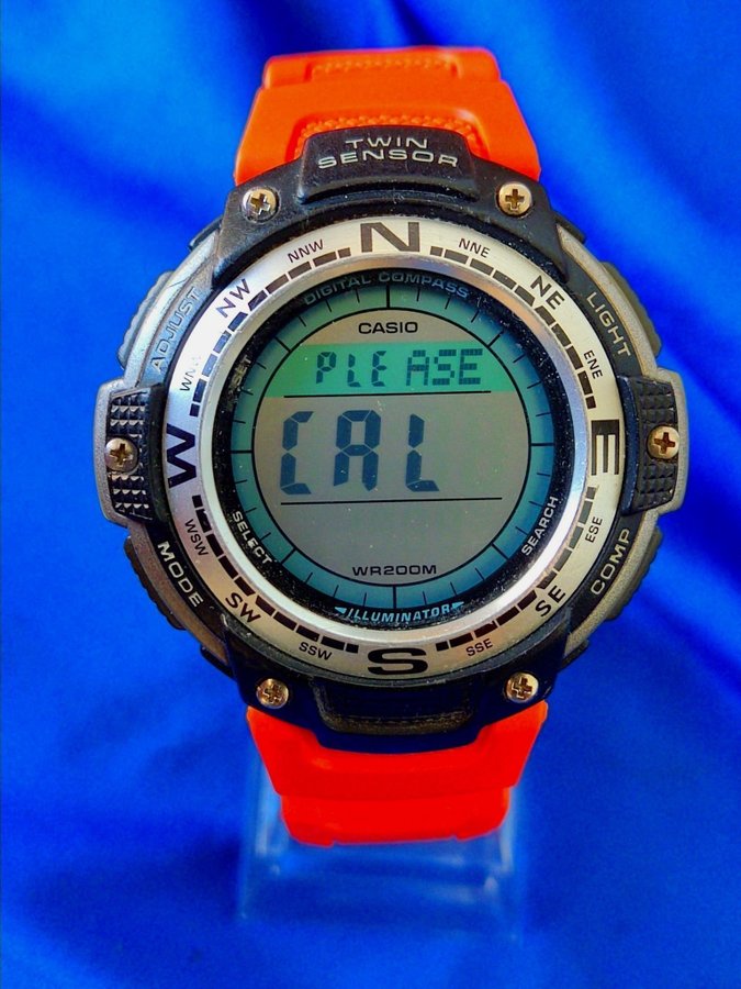 Casio twin sensor JDM compass 48 mm