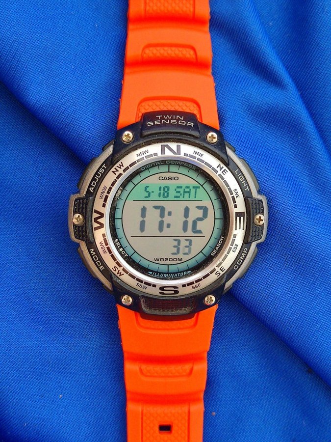 Casio twin sensor JDM compass 48 mm