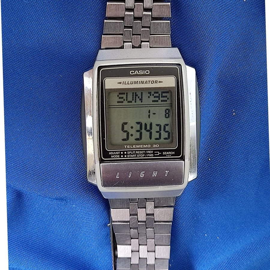 Casio illumination data bank vintage 1993