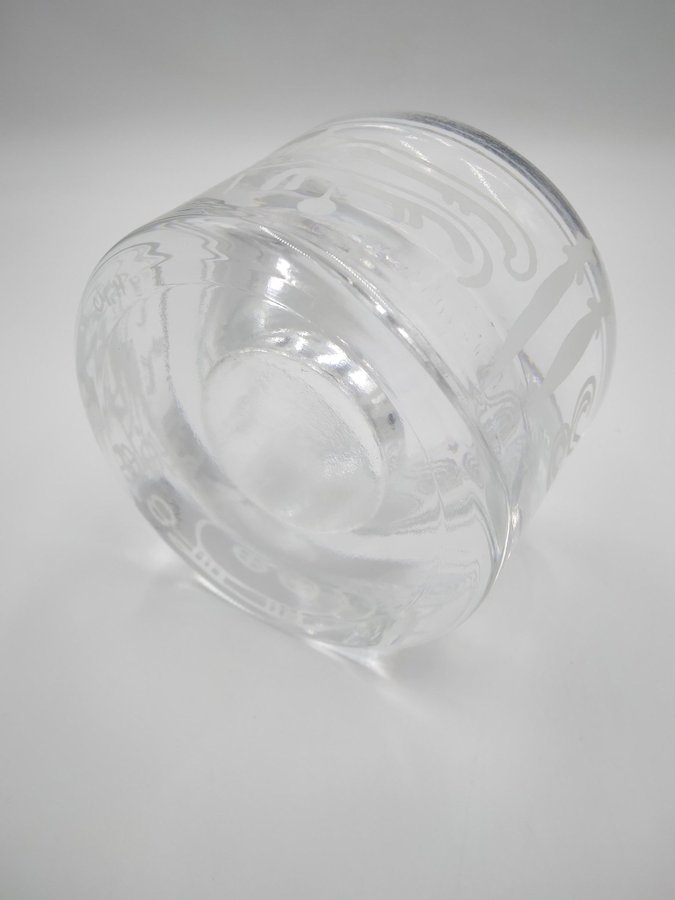 Ljuslykta Reijmyre glas handmade glass Sweden Ny