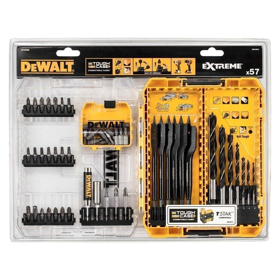 DeWALT Borr  Bitssats DT70758-QZ 57 delar