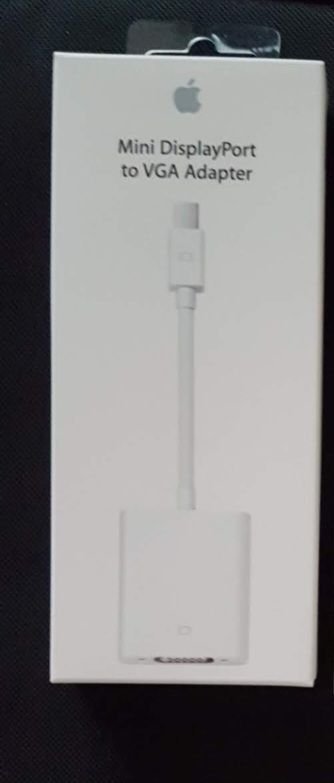 Helt ny /oöppnad Apple Mini DisplayPort till VGA Display Adapter