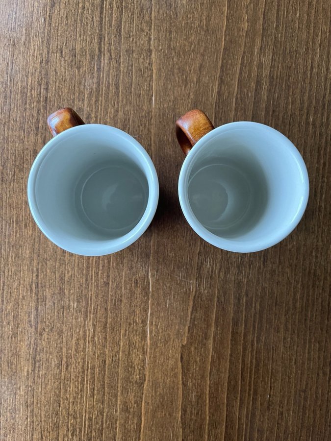 RETRO VINTAGE GUSTAVSBERG COQ UGNSSÄKERT STIG LINDBERG JUMBO KOPP MUGG TEKOPP 2S