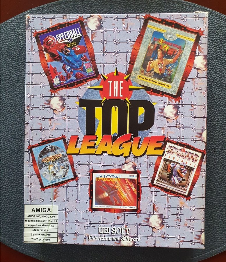 OBS! Läs beskrivning! The Top League (Amiga Spelsamling)