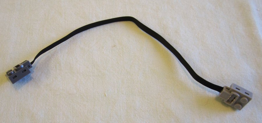 LEGO - 8886 Power Functions Extension Wire (20 cm)/konvertering 9V - PF - 2008