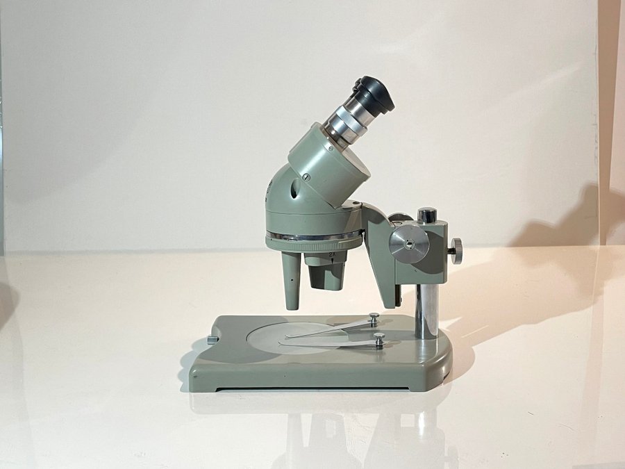 Kompakt KYOWA Mikroskop Japan 60x Vintage Dual Lens professional microscope Rare