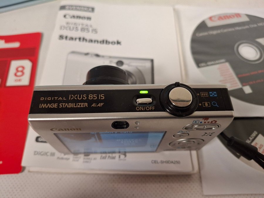 Canon Ixus 85 IS Digitalkamera kompaktkamera