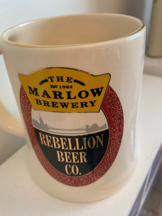 STAFFORDSHIRE- REBELLION BEER CO- The MARLOW Brewery 1993