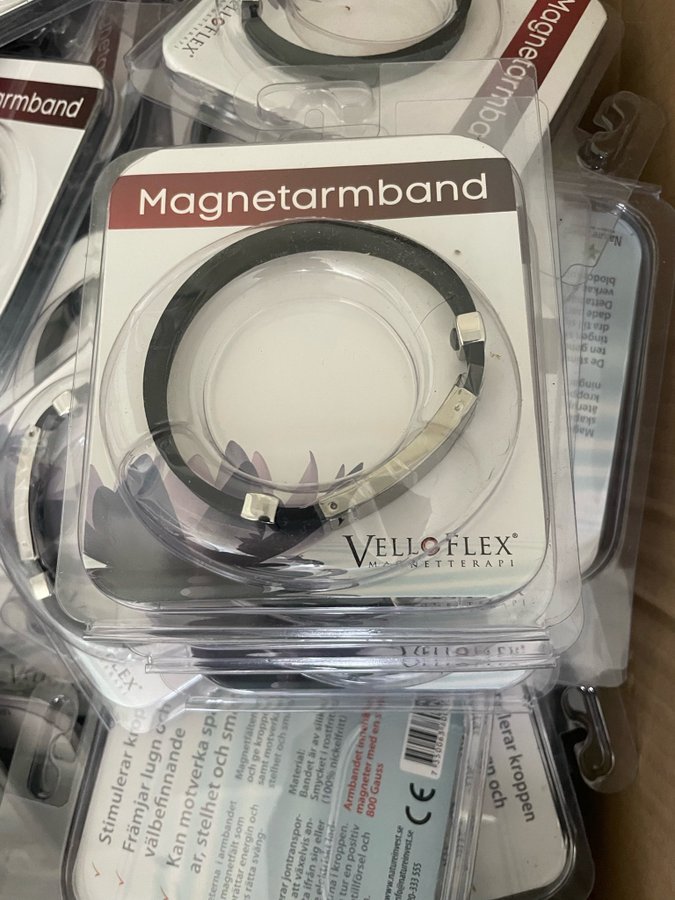 Magnetiska armband rostfritt stål allergi fri silikon