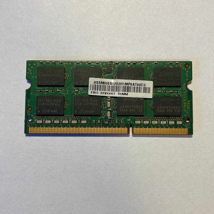 DDR 3 1600Mhz 8gb