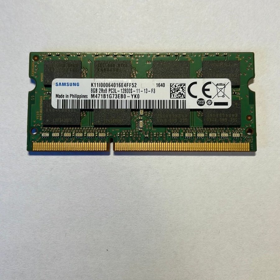 DDR 3 1600Mhz 8gb