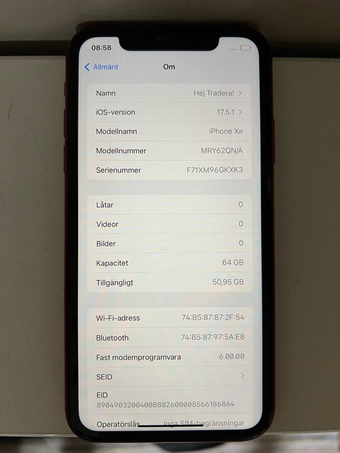 iPhone XR 64GB