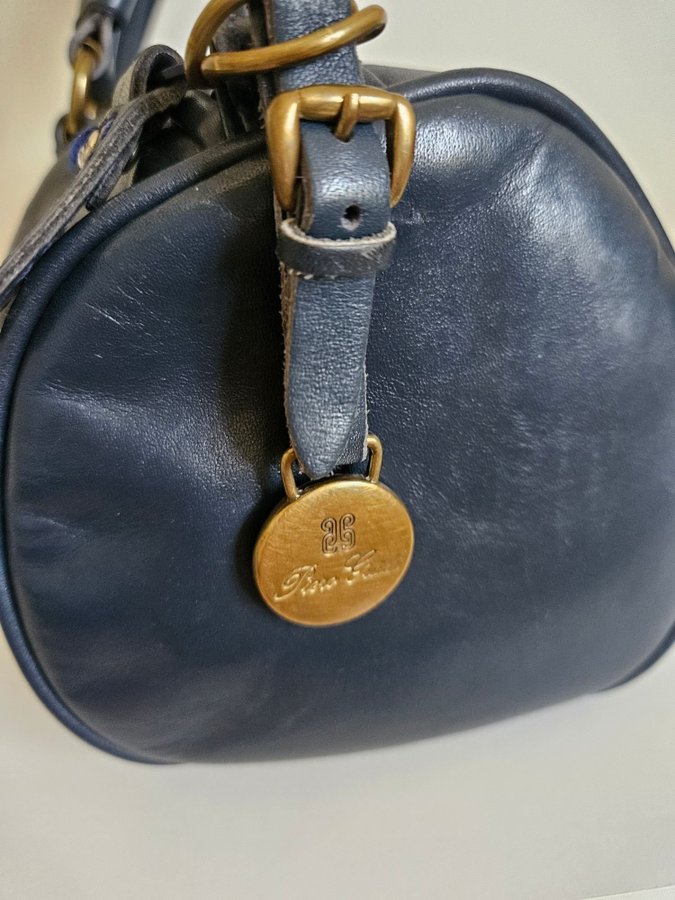 Guidi läderväska / vintage handväska 80-talet / Made in Italy