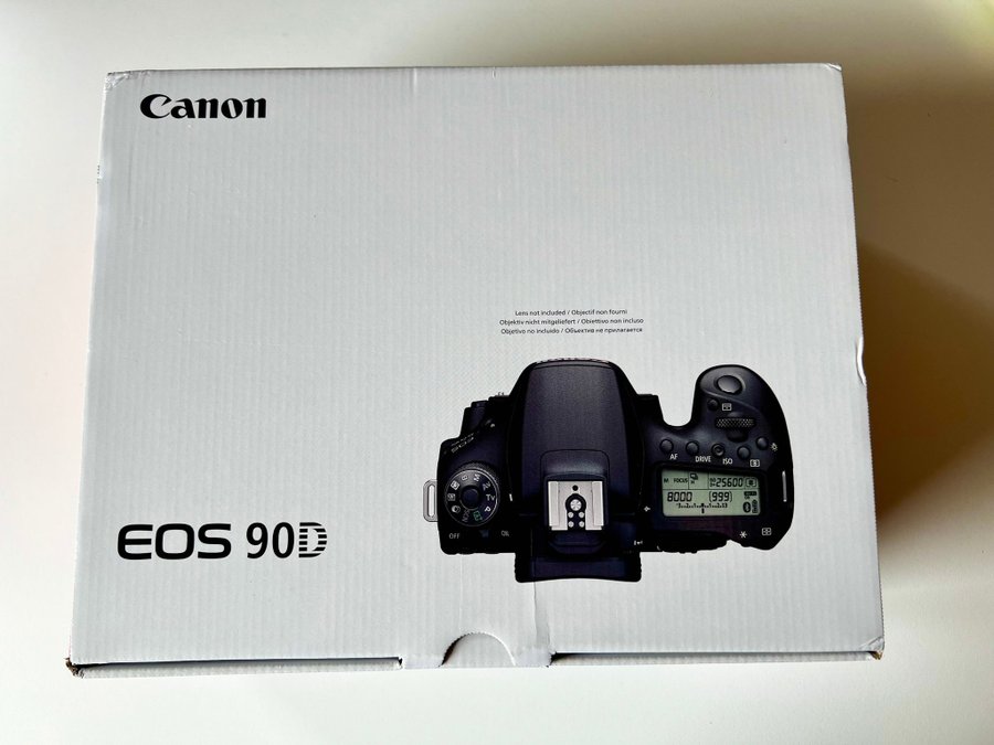 Canon EOS 90D med Tamron 24-70mm f/28 VC USD Di objektiv