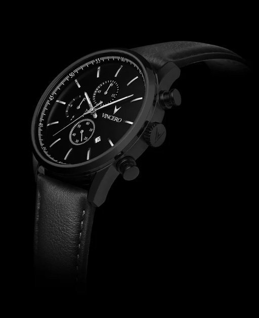 Vincero Chrono Black - Herrarmbandsur