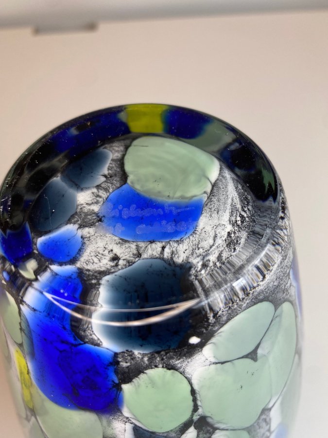 Glas vas Richartz Art Collection Hans Jürgen Richartz