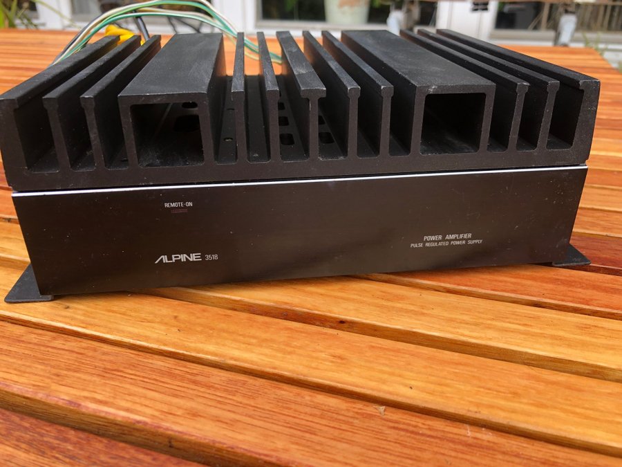 Alpine 3518 Power Amplifier - slutsteg