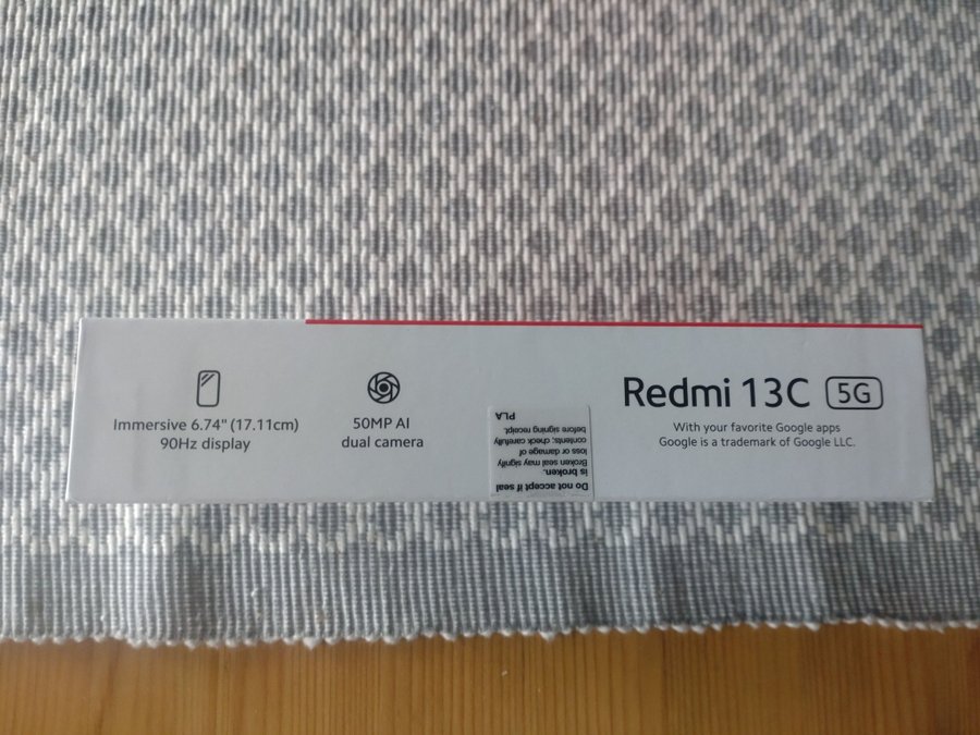 MOBILTELEFON REDMI 13C 128GB 5G SVART