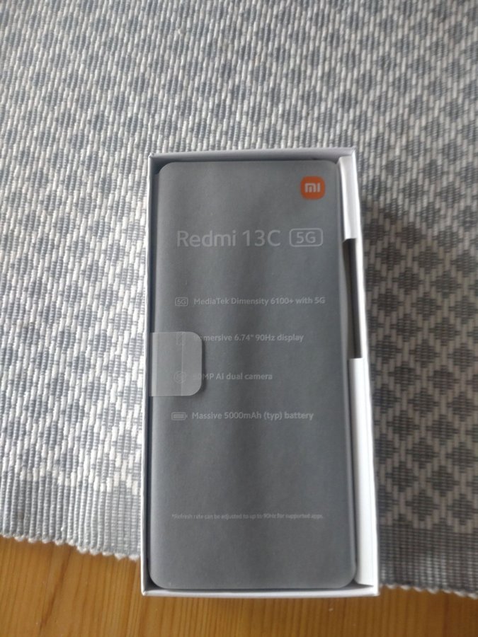 MOBILTELEFON REDMI 13C 128GB 5G SVART