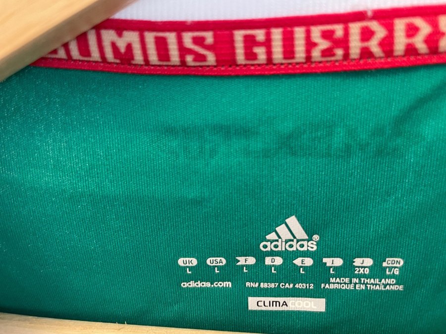 MEXICO LANDSLAGSTRÖJA ADIDAS fotbollströja mexiko matchtröja