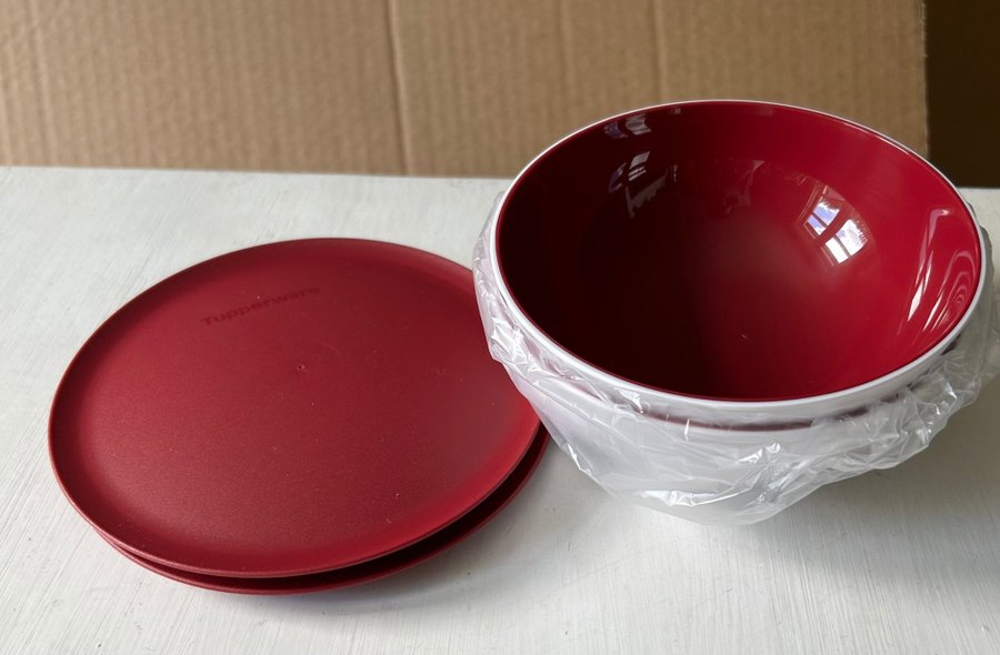 Tupperware allegra skålar med lock