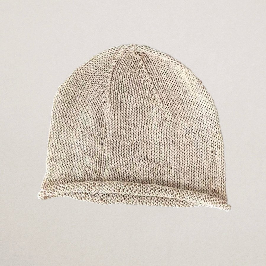 Hat - Silk-Cotton Blend Beanie for Spring and Summer |Sidenhatt |