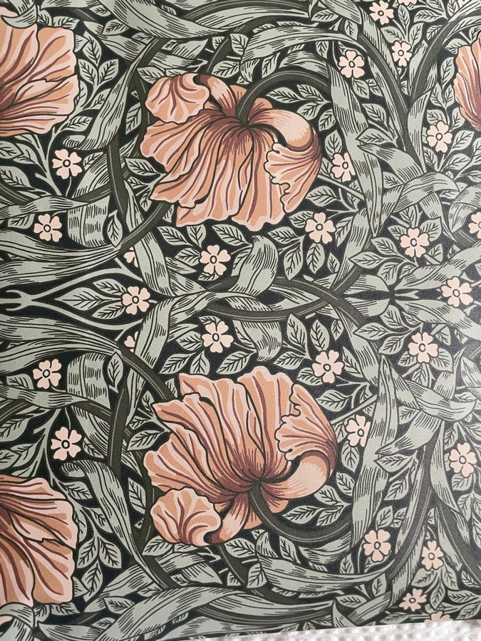 Decorplast tapet i vinyl William Morris pimpernel