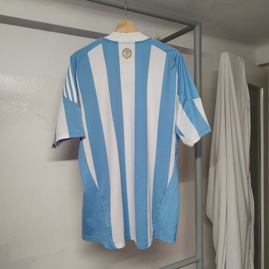 Adidas Argentina 2009 Home Jersey t-shirt storlek XL