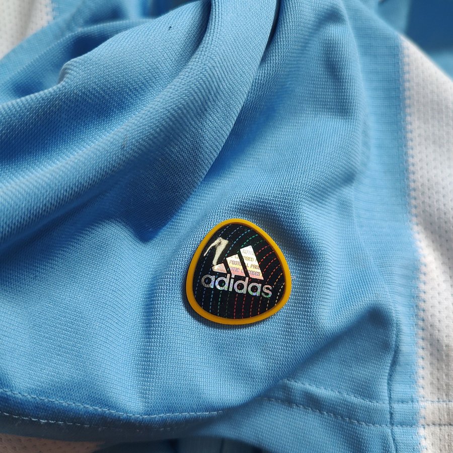 Adidas Argentina 2009 Home Jersey t-shirt storlek XL
