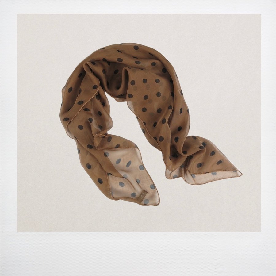 Silk Scarf- 100% Pure Silk Vintage Style Scarf|silkeschal|