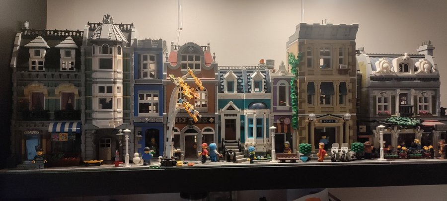 Lego Creator Expert hus (många)