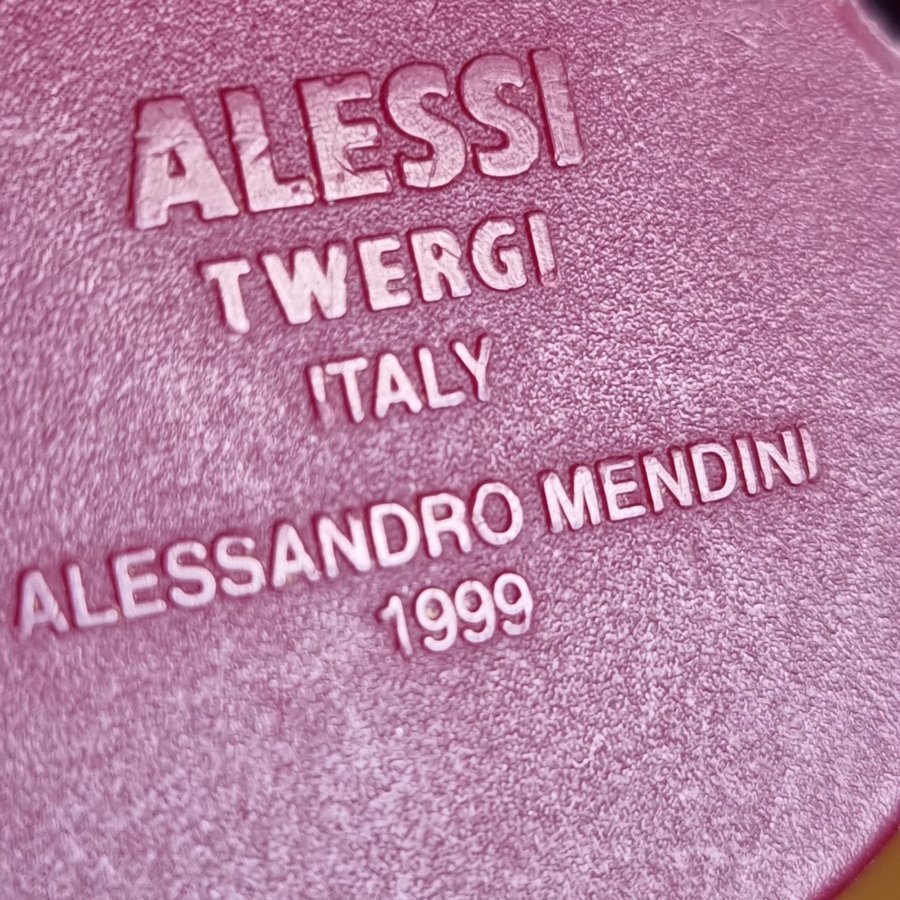 Alessi rivjärn Alessandro Mendini Twergi