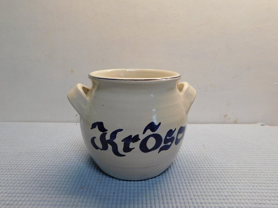 Lunds Keramik Krus ( Krösa ) Signerad Wäinö 1970 tal