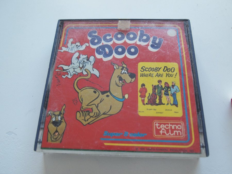 KALLE ANKA DISNEY JOHN WAYNE OUR GANG SCOOBY DOO 4ST SUPER 8 FILMER SET