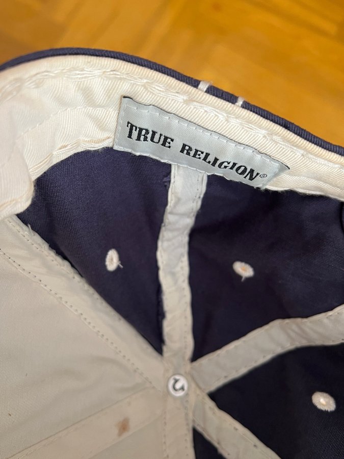 Vintage True Religion blå kasket