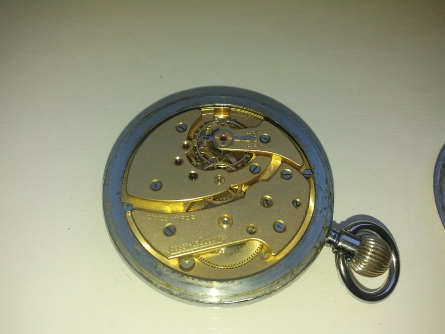 Military pocket watch Jaeger LeCoultre GSTP Switzerland for Great Britain