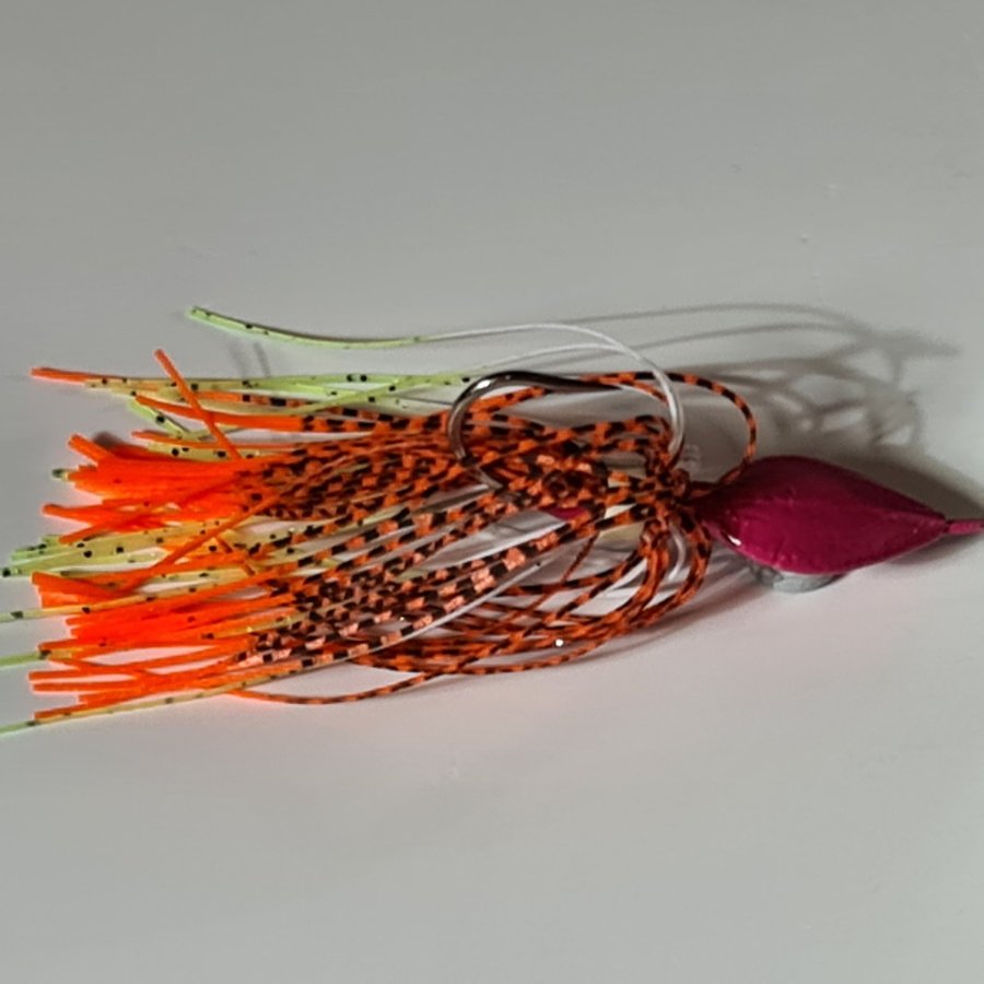 Spinnerbait Buzz Keel -18 g med silikon kjol (Fiske Drag Skeddrag