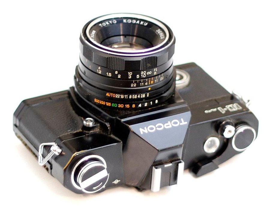 Analog kamera Topcon IC-1 Auto objektiv Hi Topcor 1:2 f= 50 mm