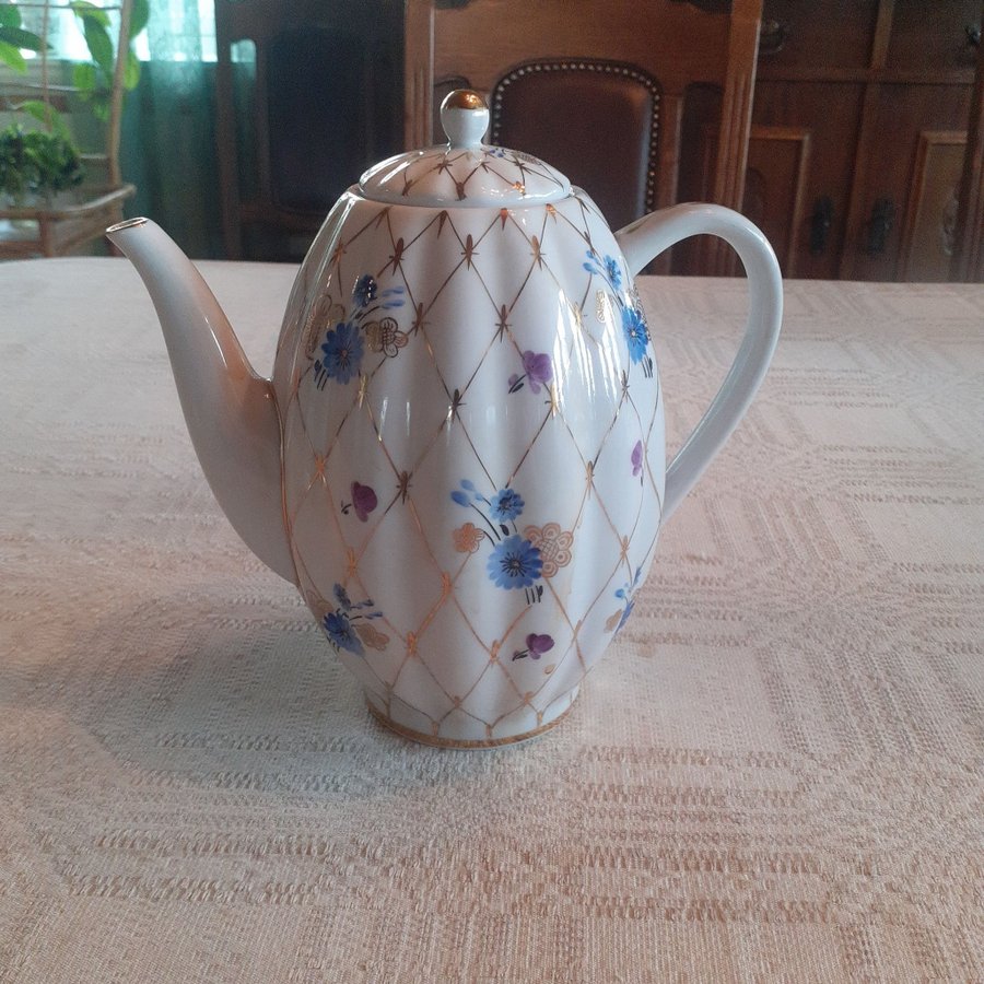 Lomonosov Imperial Porcelain Factory - Kaffekanna - Tulip - USSR