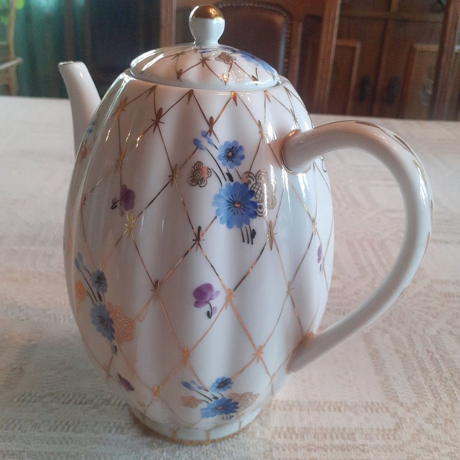 Lomonosov Imperial Porcelain Factory - Kaffekanna - Tulip - USSR