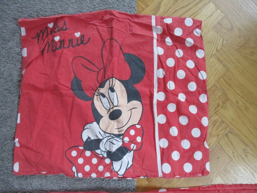Disney sängkläder/ påslakanset Mimmi Pigg tryck på bägge sidor
