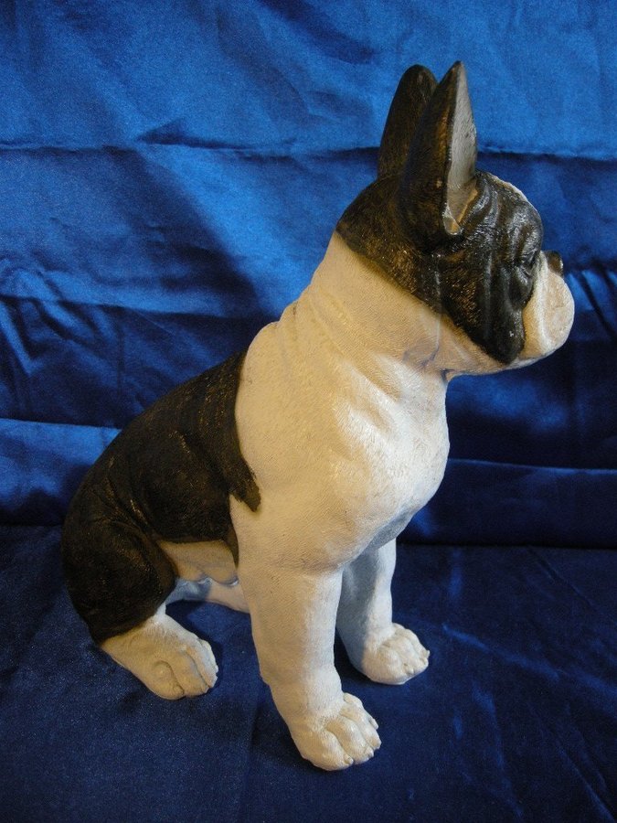 Bostonterrier Stor fin hund-figurin Charmig