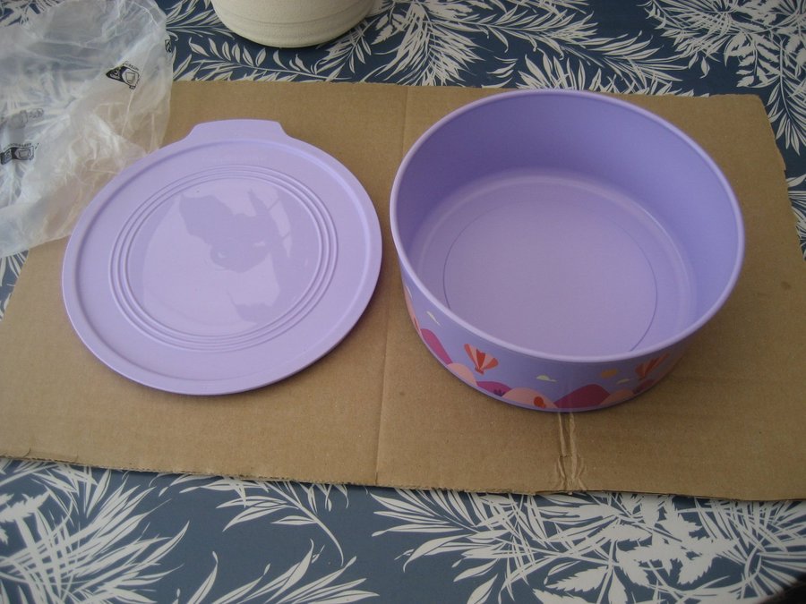 Tupperware - Rund Optimum / Rund Burk med tätt lock 15 L **Ny**