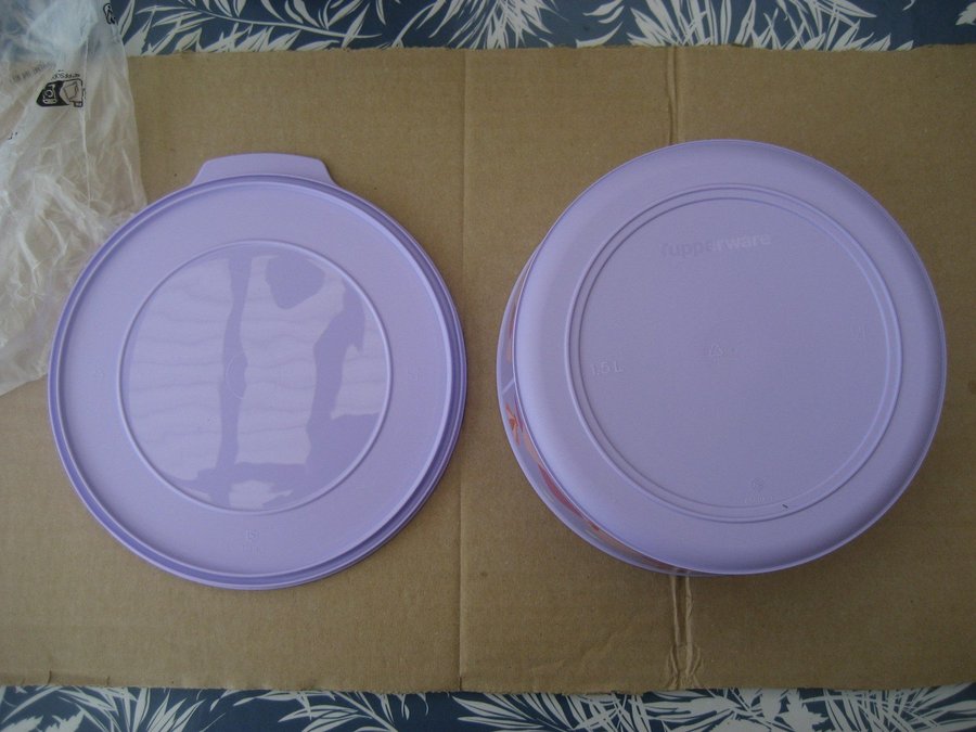 Tupperware - Rund Optimum / Rund Burk med tätt lock 15 L **Ny**