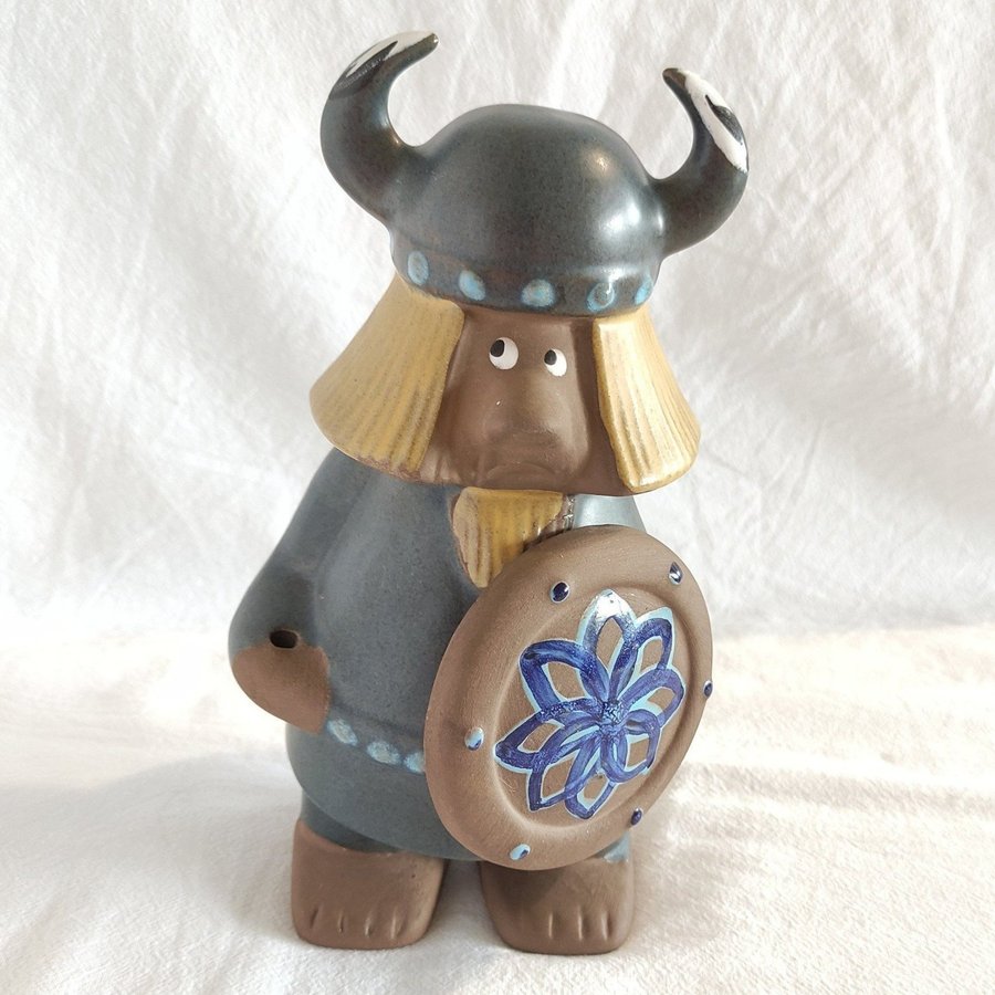 Keramik viking figurin design Kurt Nilsson