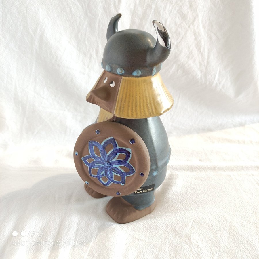 Keramik viking figurin design Kurt Nilsson