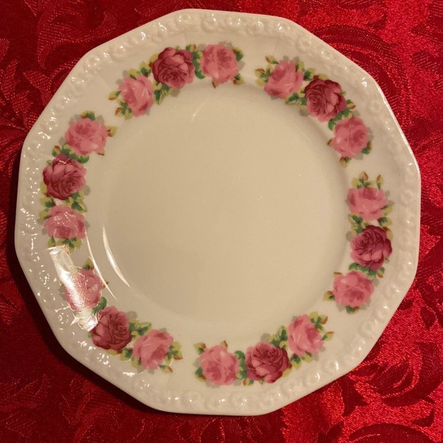 ROSENTHAL Maria Germany Assietter Motiv Rosor 4 st