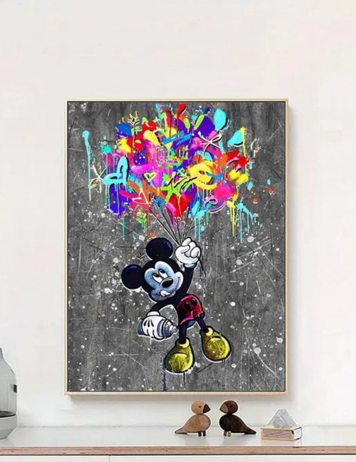 Poster musse pigg - tavla Disney motiv